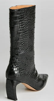 Jax Curved Heel Croc Boot